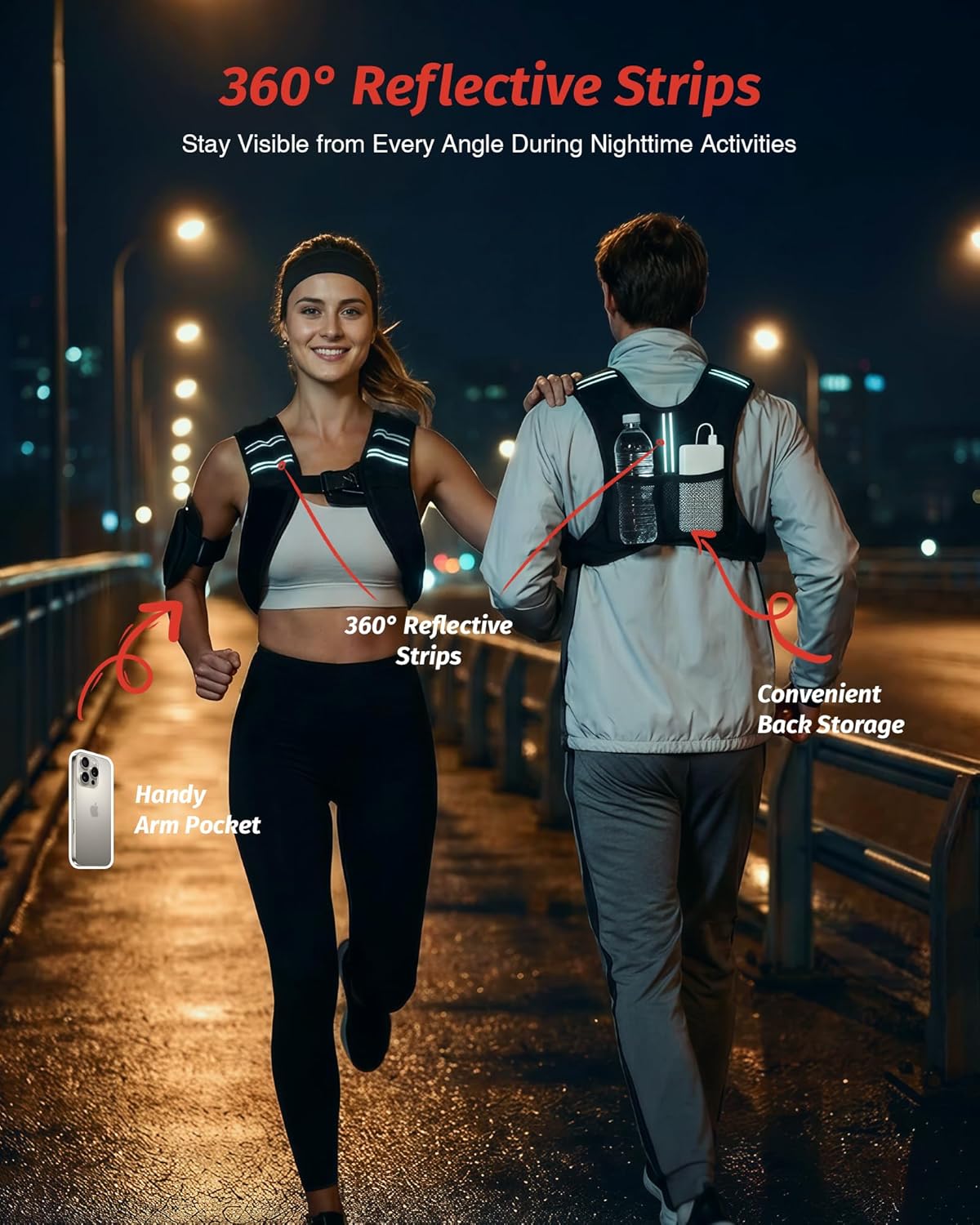 ZELUS Adjustable Weighted Vest